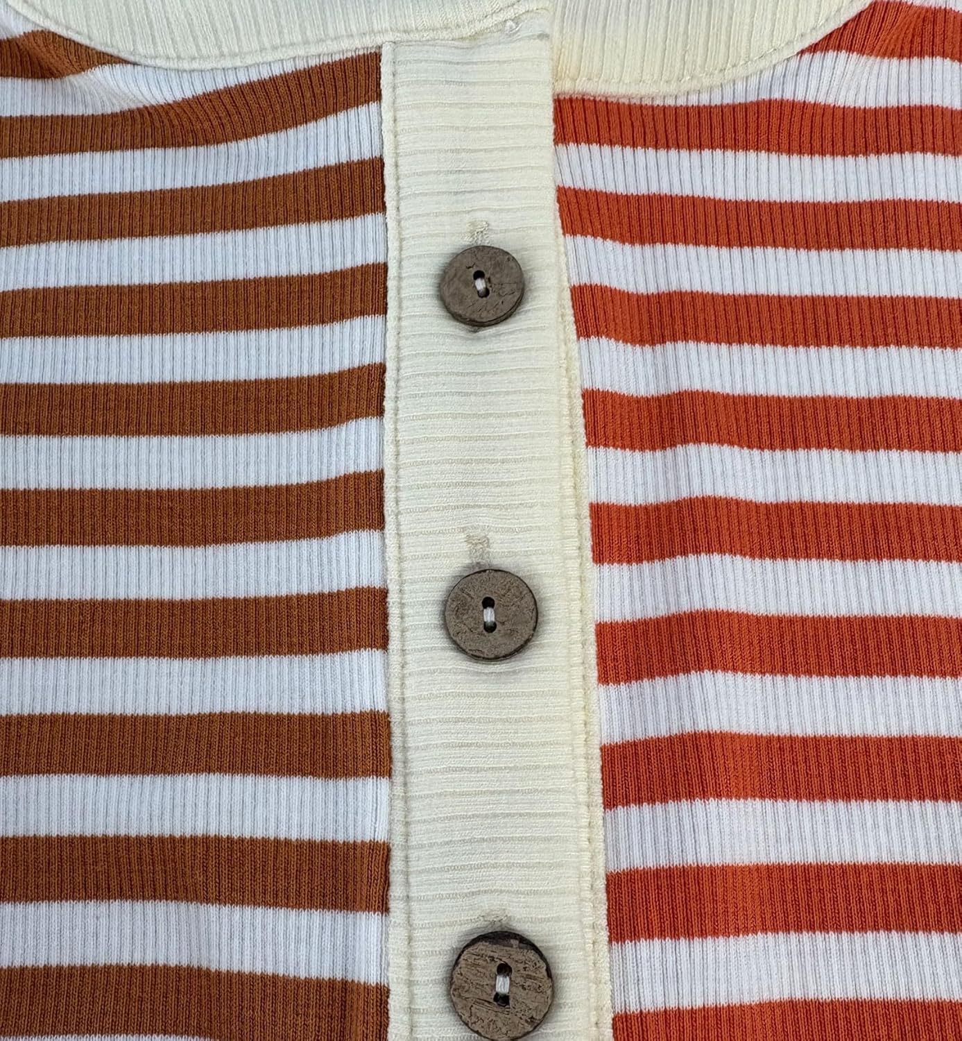 Size M CHARTOU Loose Striped Wide Leg Jumpsuit for Women Summer Romper Flowy Pants Comfy Sleeveless Button Baggy Overalls